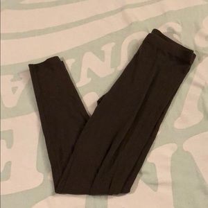 F21 Brown-grey leggings